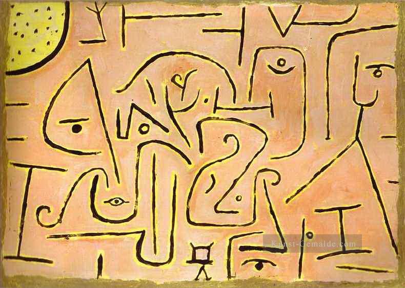 Betrachtung Paul Klee Ölgemälde